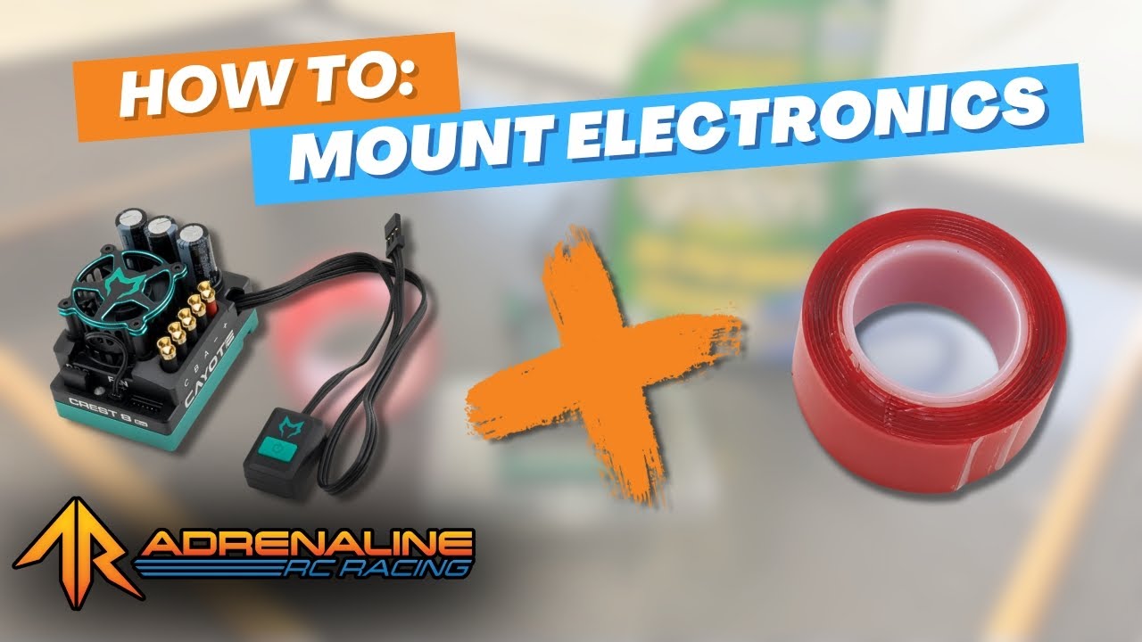 How to Properly Mount Electronics in Your RC Car (So They Don’t Fly Out Mid-Race)