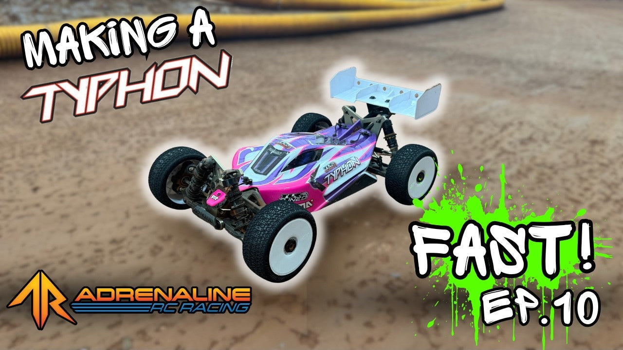 TLR Tune Typhon Shock Upgrade: MIP Pistons, Tekno Shafts and 650wt Oil Setup