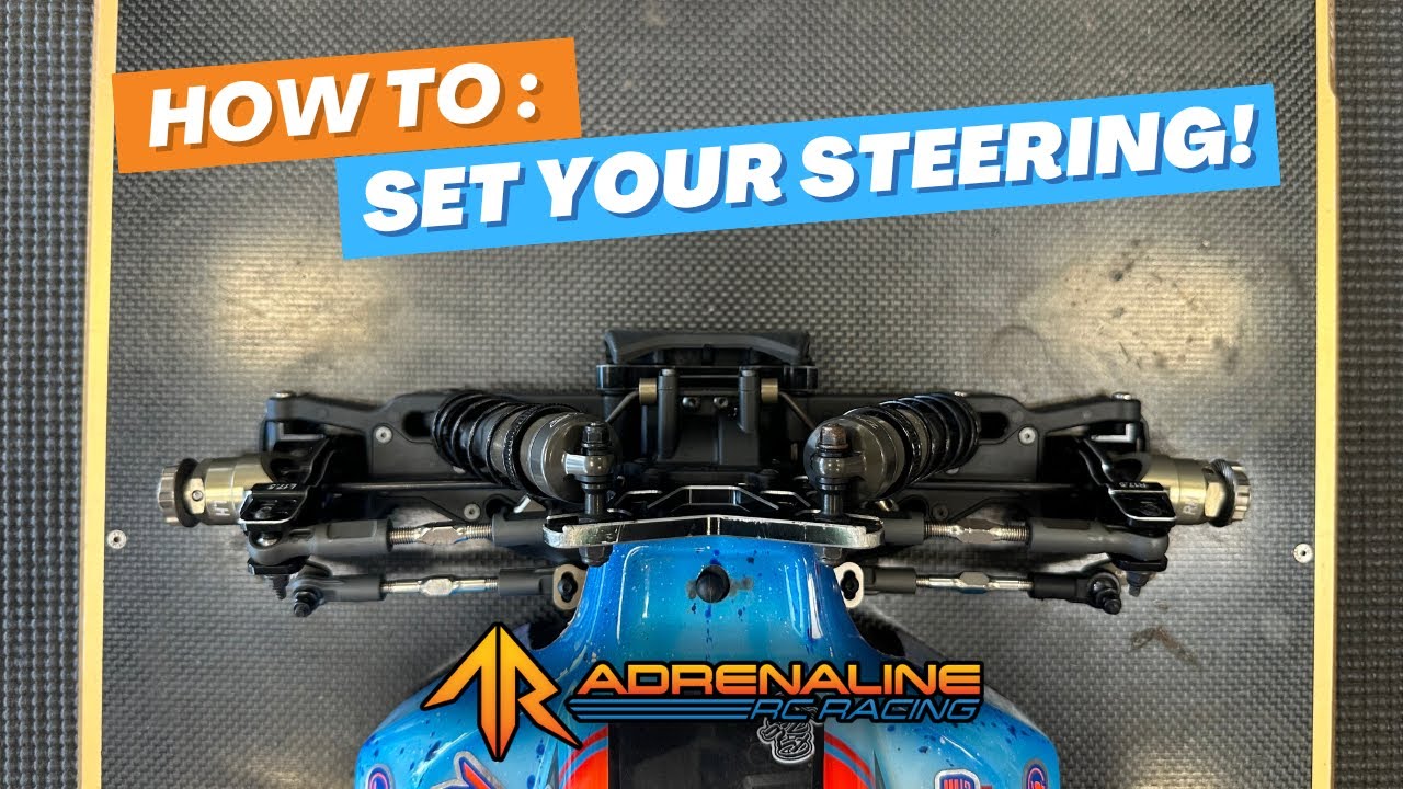 How to Center Your Steering and Set End Points on Your RC Car