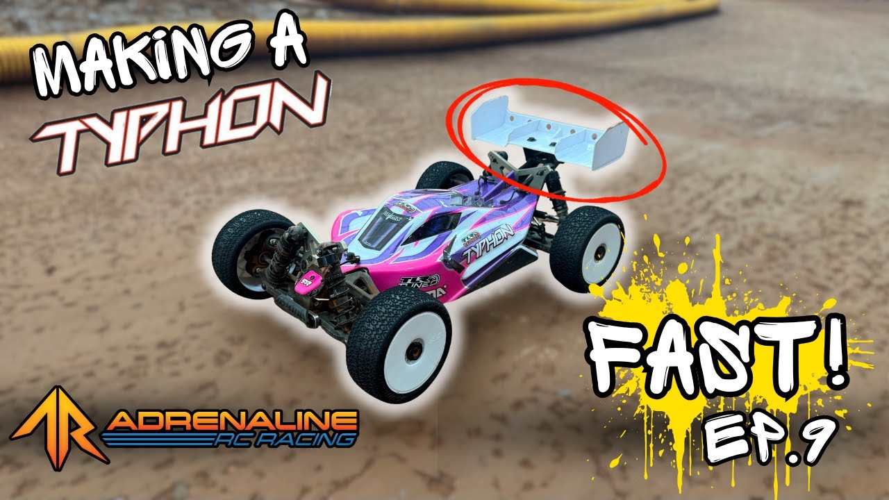 Freeing Up the Rear: Testing a Low Downforce Wing on the TLR Tuned Typhon