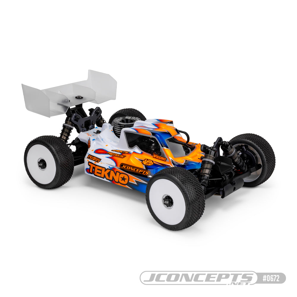 JConcepts Tekno RC NB48 2.2 "P2" 1/8 Buggy Body (Clear)
