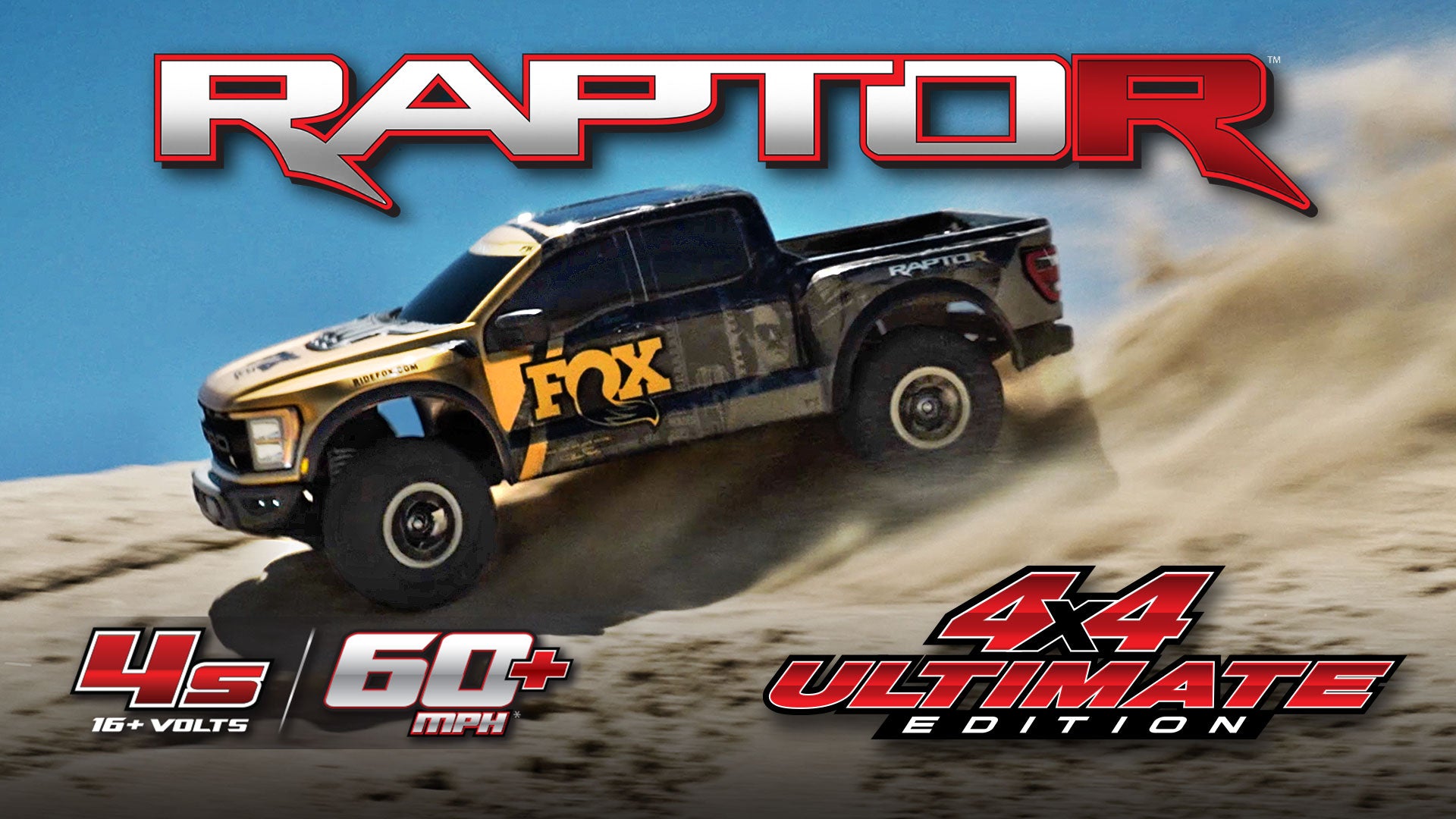 TraxxasFord Raptor R 4x4 VXL Ultimate