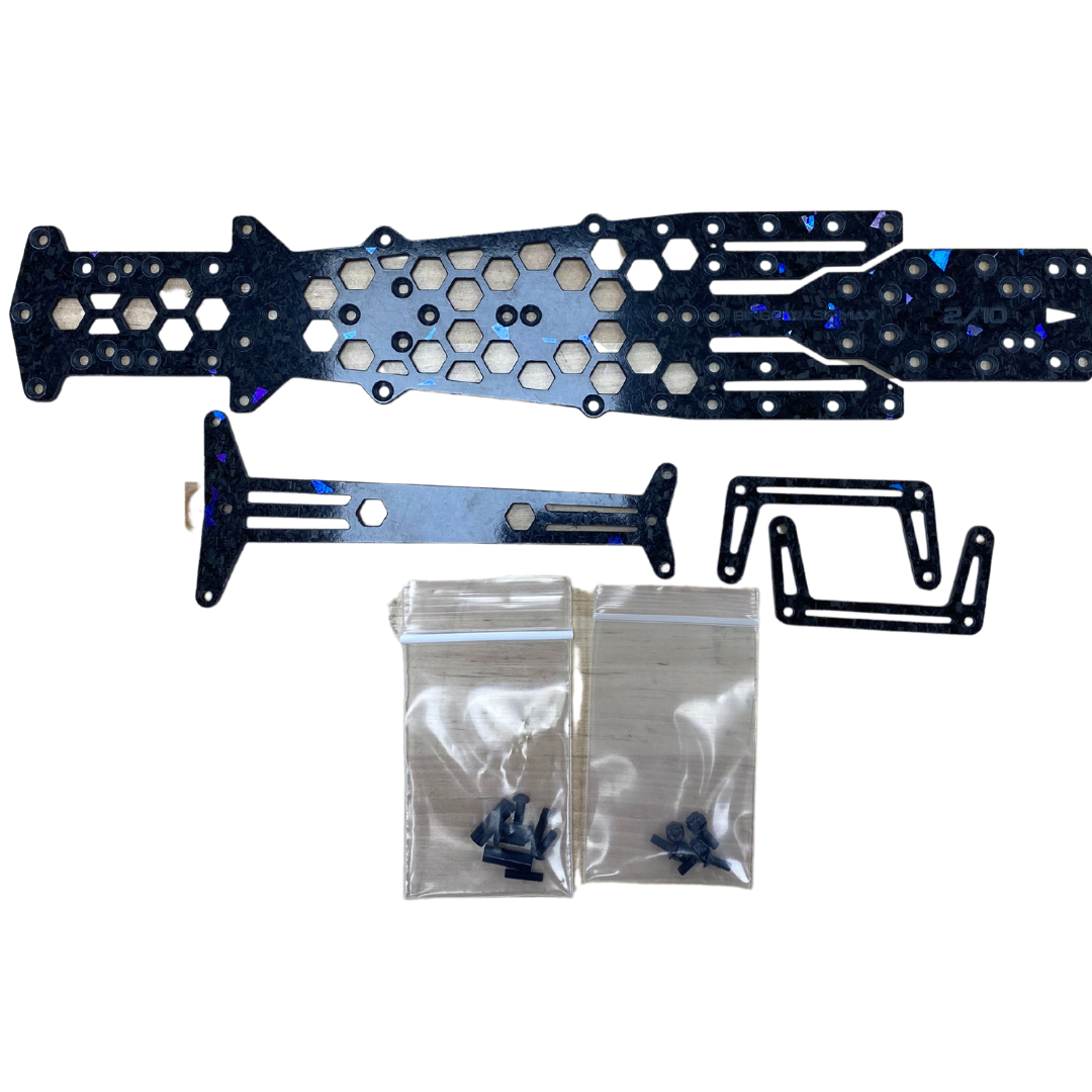 Bingo RC Designs Forged Limited Edition WASP Max Chassis Blue *DISCONTINUED