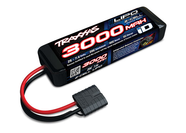 Traxxas 2827X 2S Lipo 3000mah 7.4V 25C
