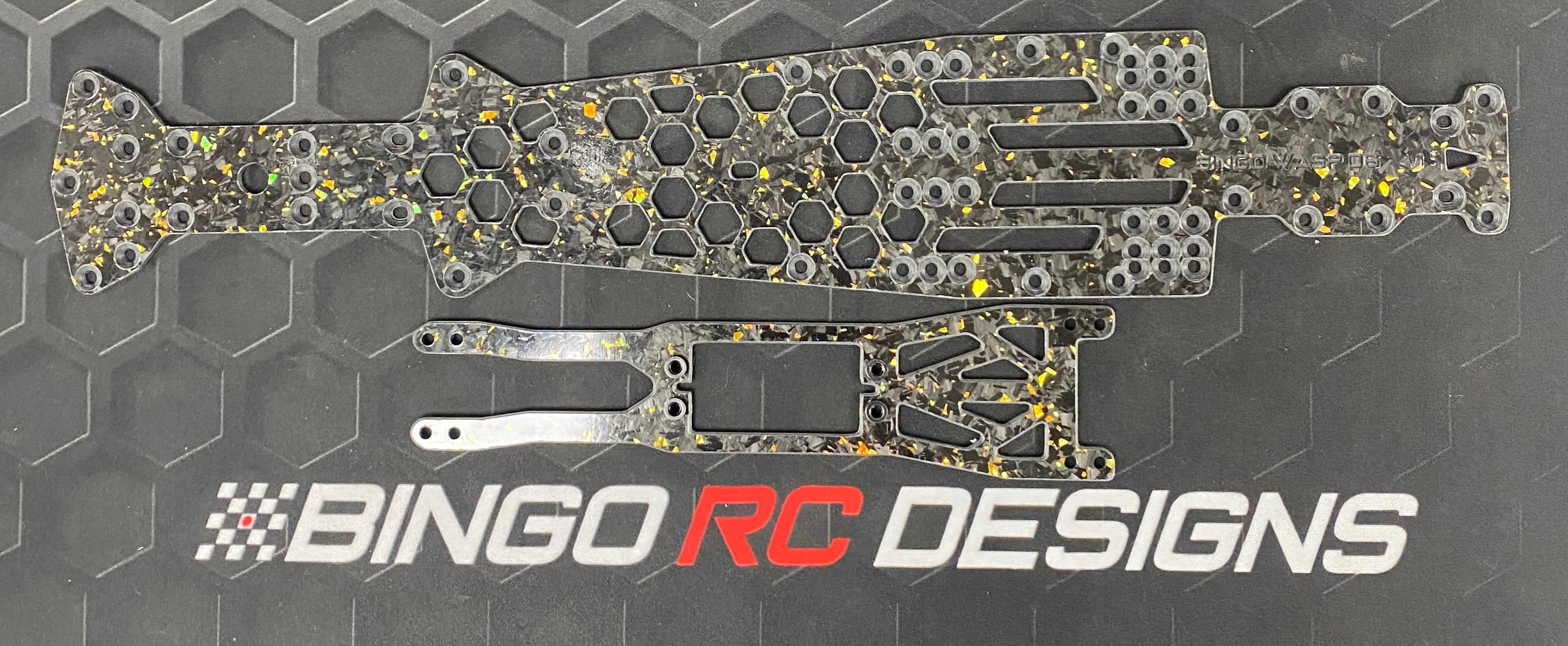 Bingo RC Designs Wasp D6 Chassis for the Sakura D6 Drift Platform