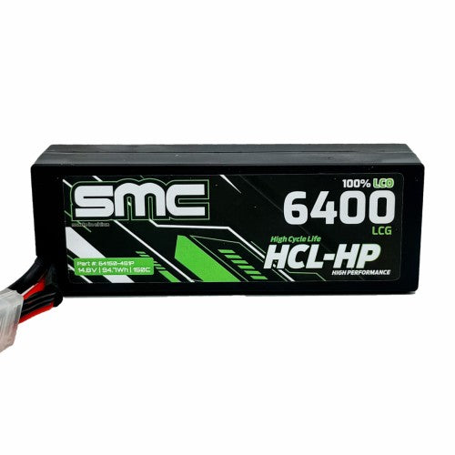SMC HCL-HP 14.8V 6400mAh 150C LCG Hardcase Lipo Battery