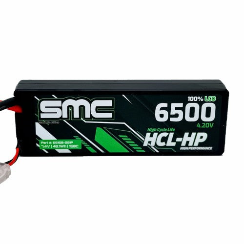 SMC HCL-HP 2S 7.4V 6500mAh 150C Hardcase LiPo Battery