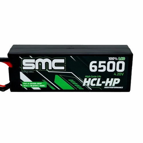 SMC HCL-HP 3S 11.1V 6500mAh 150C Hardcase LiPo Battery