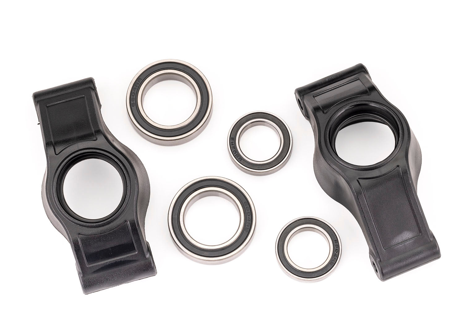 Traxxas XRT/ X-Monster/ Funco Rear Stub Axle Carriers HD w/ Bearings (L&R)