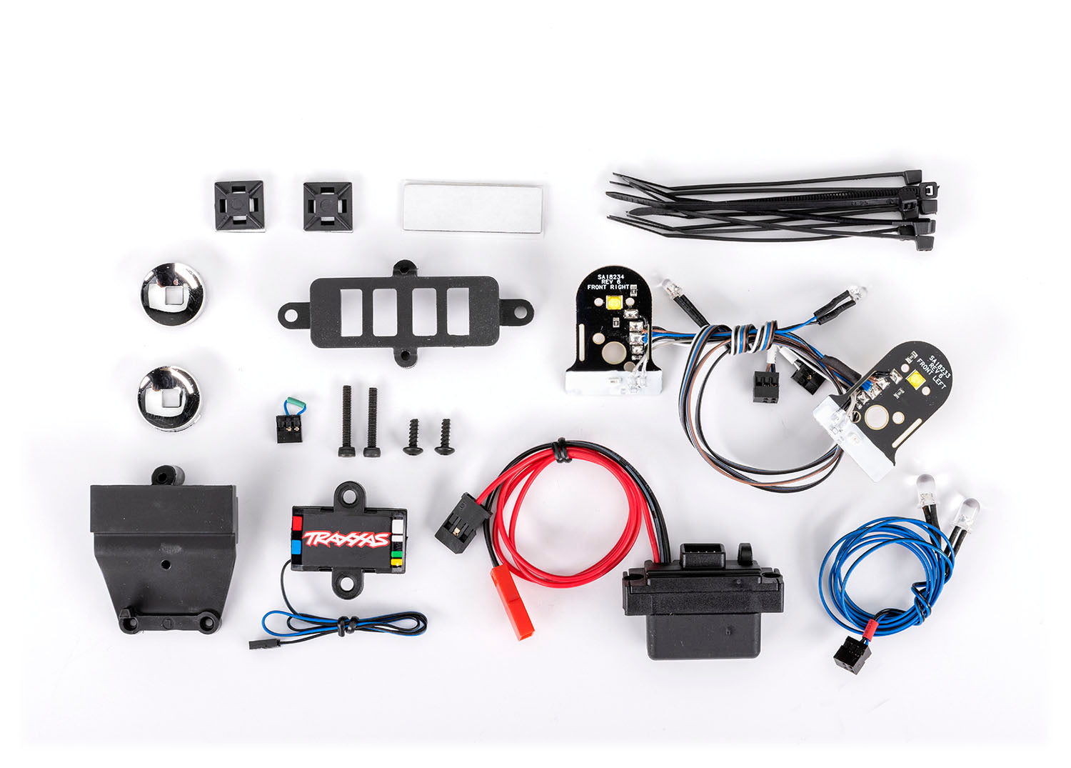 Traxxas TRX-4 1979 Chevrolet Blazer Juego completo de luces LED con fuente de alimentación