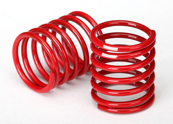 Traxxas Shock Spring -2 Red, White Stripe (2) TRA8366