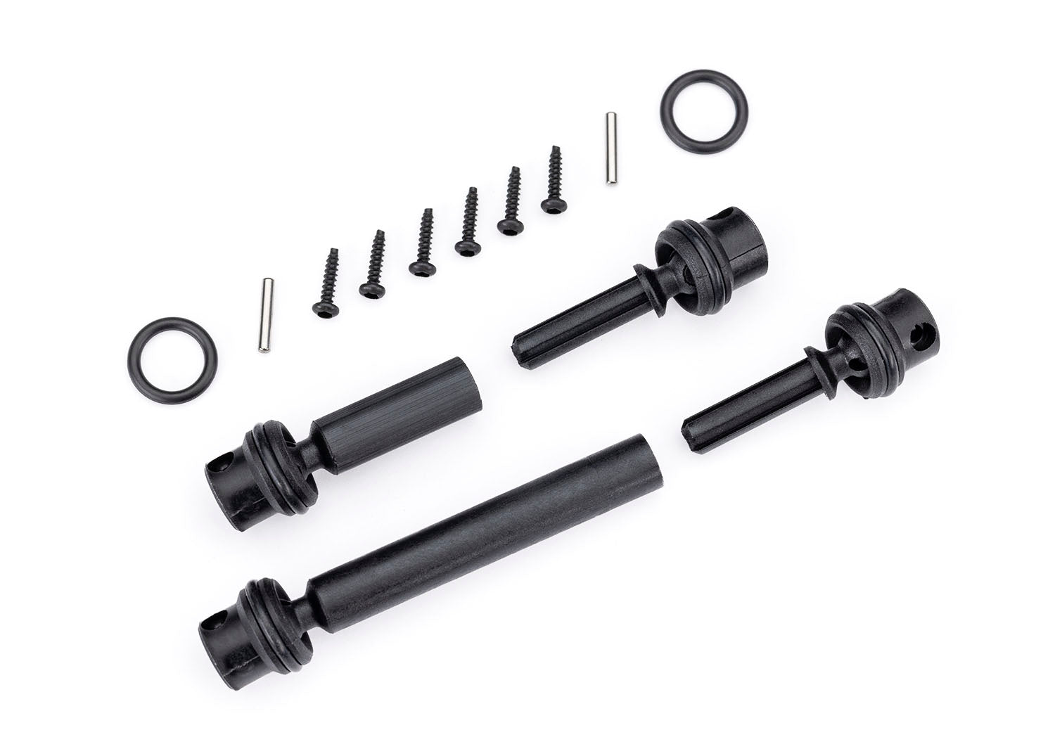 Traxxas TRX-4M Assembled Cetner Driveshafts (F/R) (2)