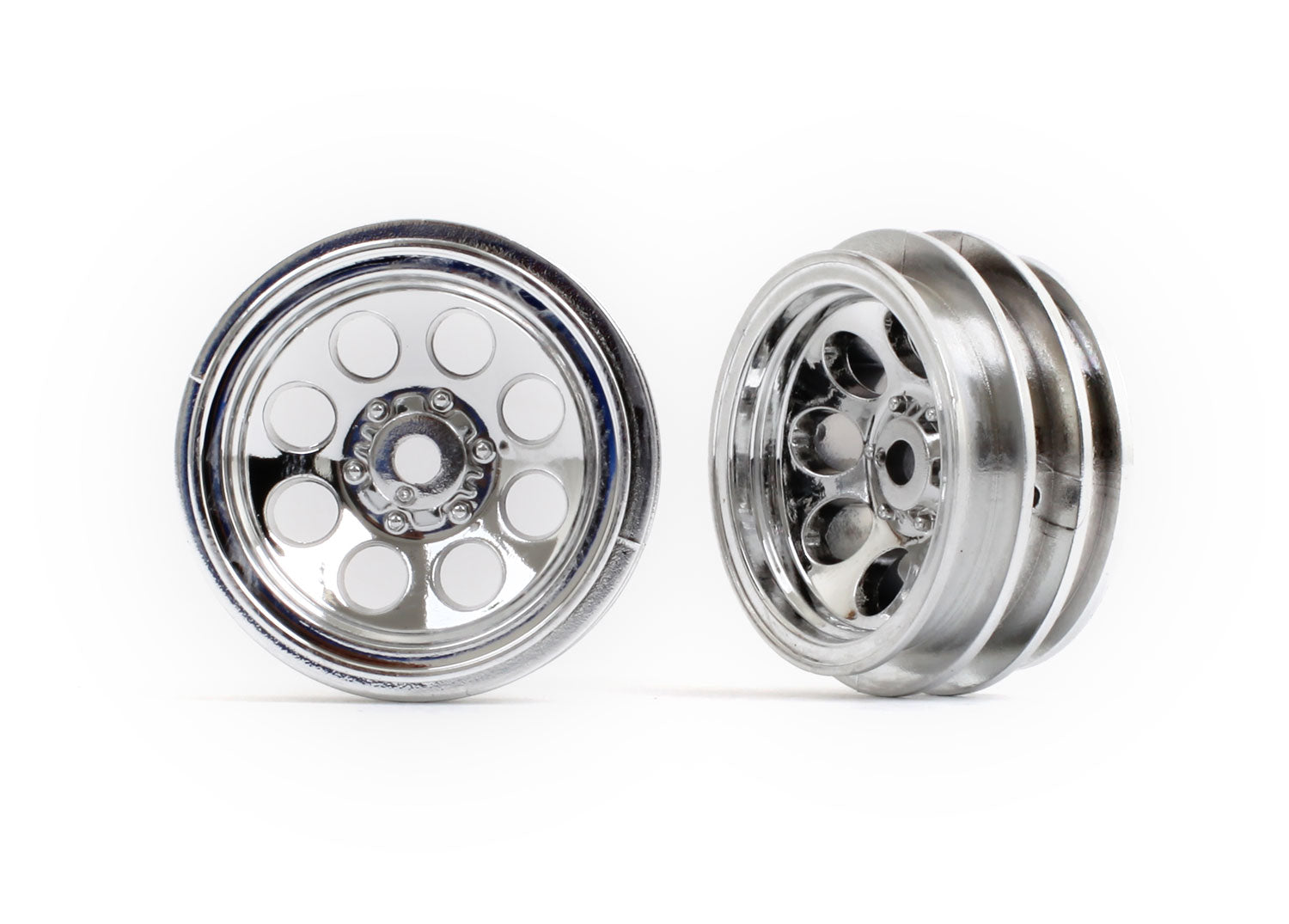Traxxas TRX-4M Wheels Chrome 1.0" (2) K10 High Trail