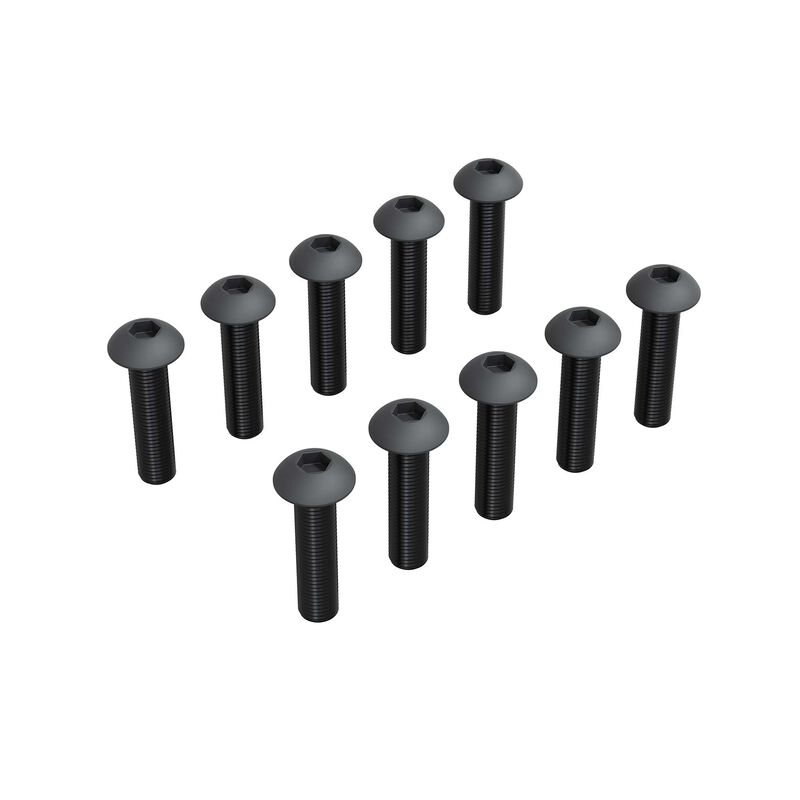 Arrma M2.5x12mm Button Head Screw With M3 Head (10)