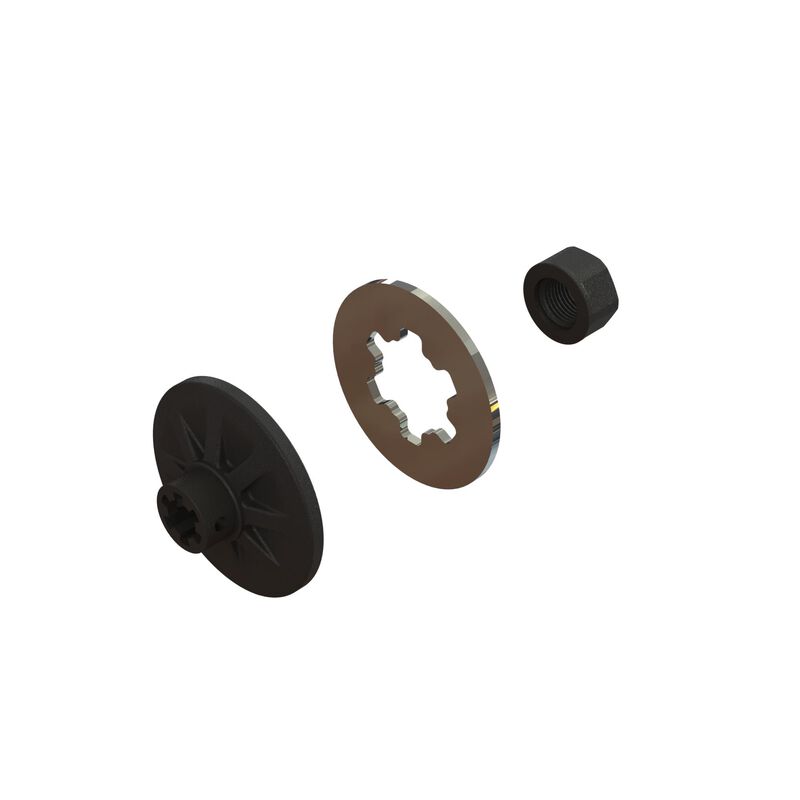 Arrma Gorgon Slipper Hub And Plate Set (1)