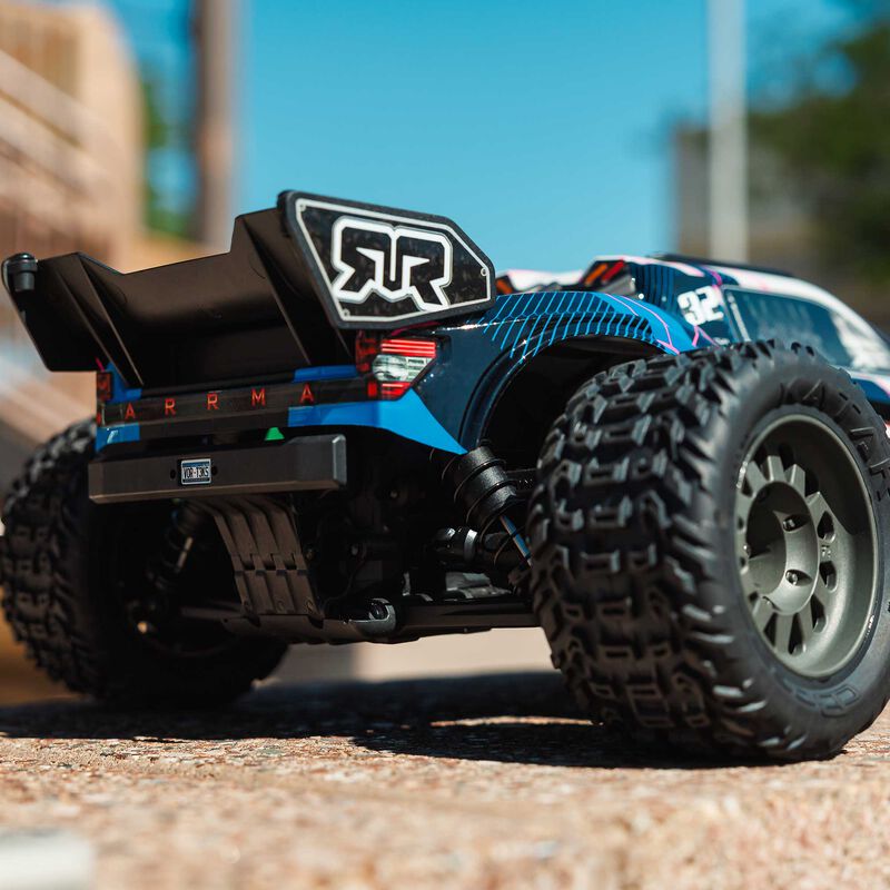 Arrma Vorteks 2WD MEGA 550 RTR Brushed 1/10 Off-Road Stadium Truck (Blue) w/SLT2 2.4GHz Radio