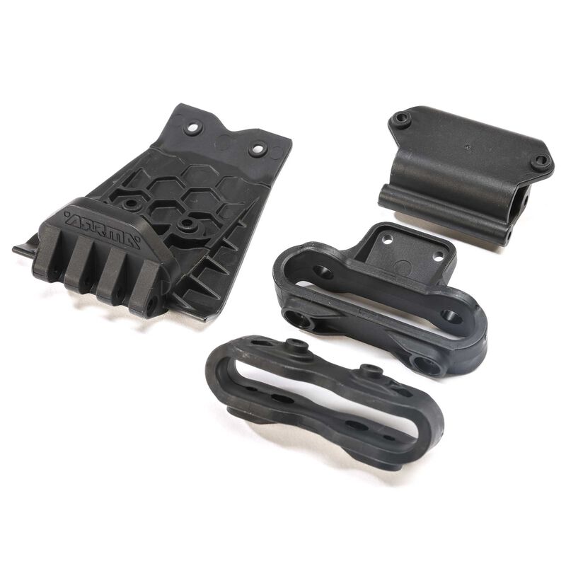 Arrma Lower Skid And Bumper Mount Set