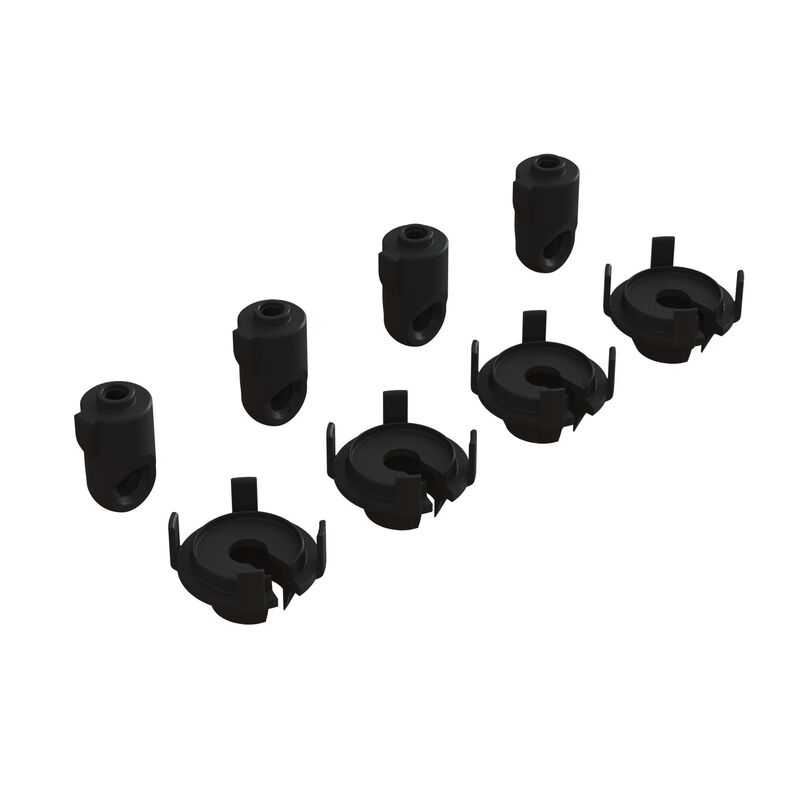 Arrma Shock Rod End & Spring Perch Set (4 Shocks)