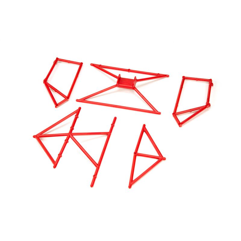 Jaula Antivuelco Arrma Mojave 6S BLX Roja