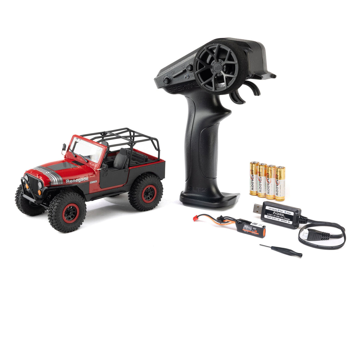 1/30 Axial SCX30 Jeep CJ-7 (Battery & Charger Included)