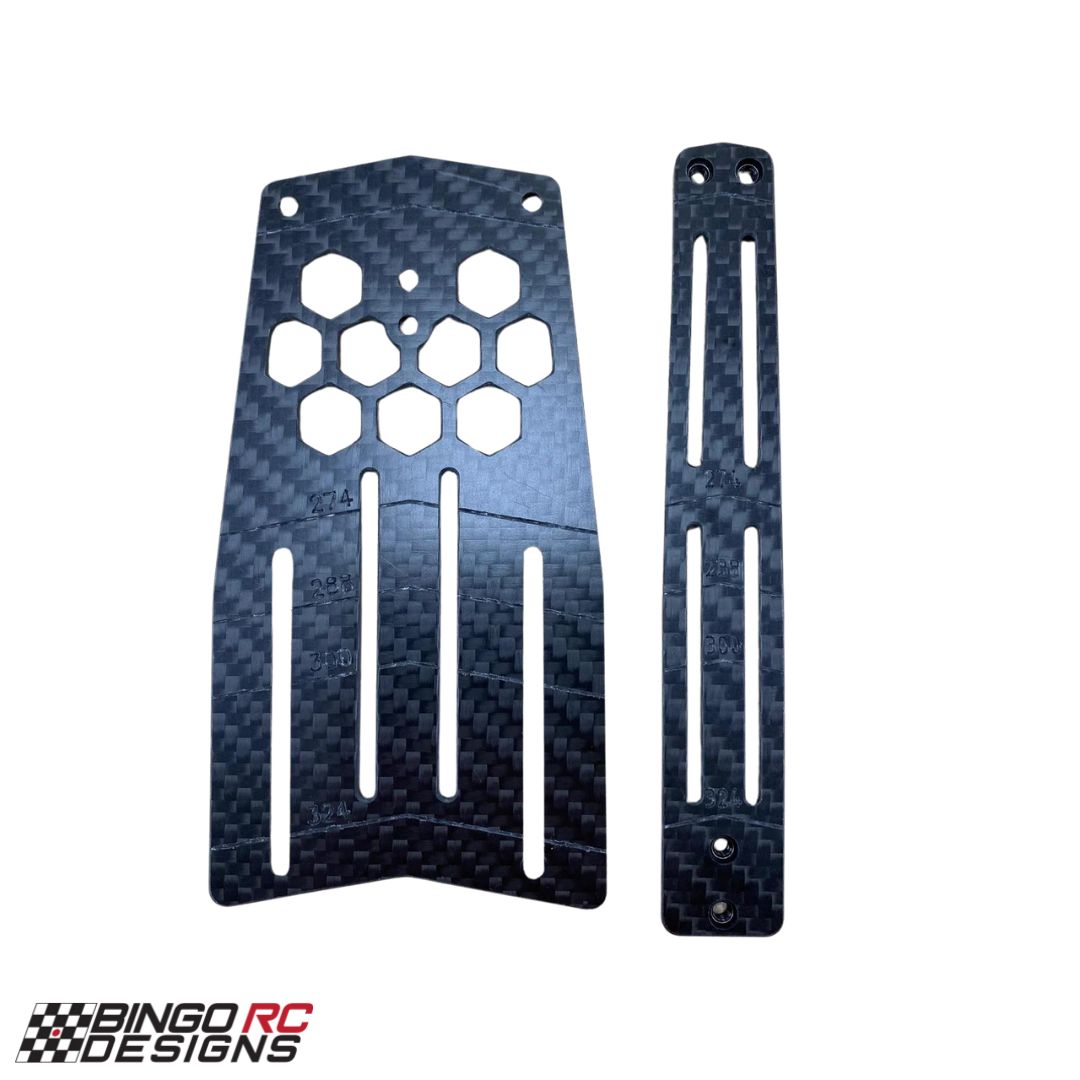 Bingo RC Designs WASP Max AWB Xtra Long Slide Plate - RDX