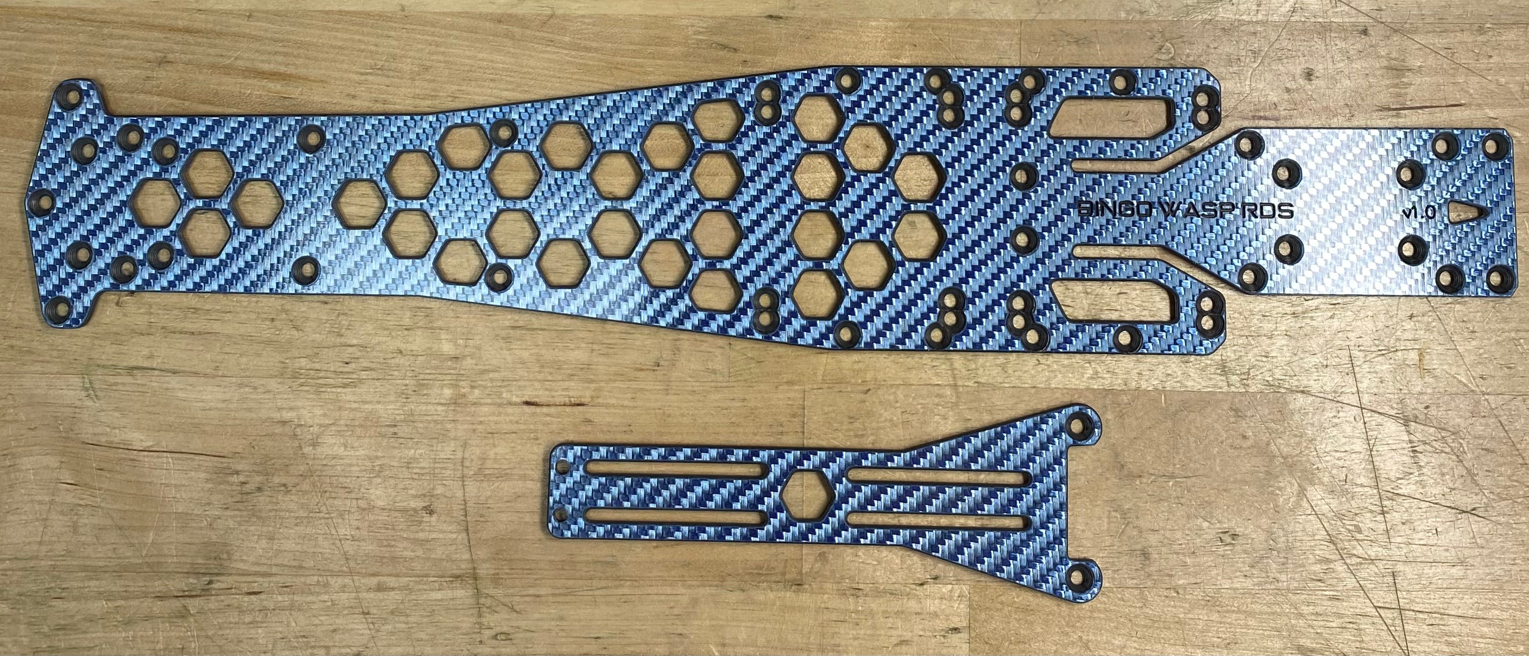 Bingo RC Designs Wasp RDS Chassis (Red Cat)