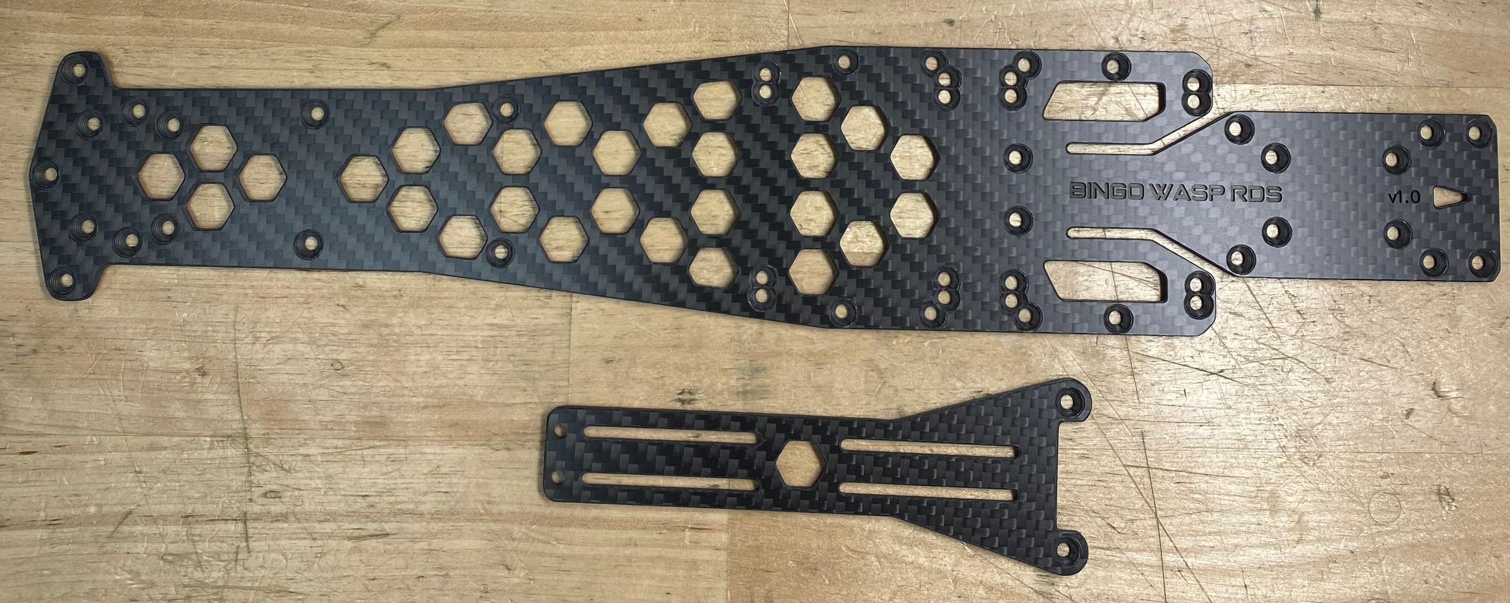 Bingo RC Designs Wasp RDS Chassis (Red Cat)