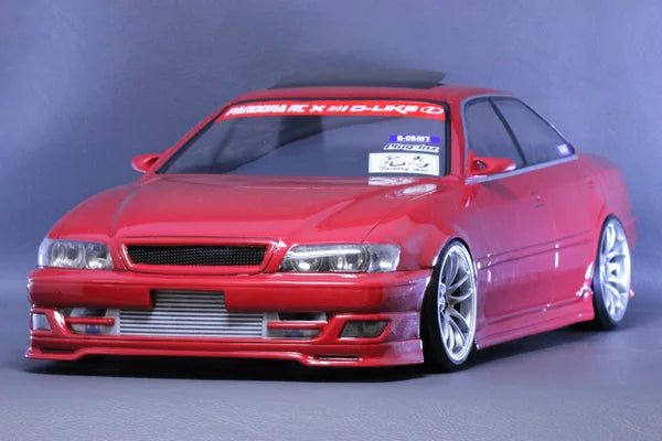 Pandora RC Toyota Chaser JZX100 TRD DLIKE 1/10 Clear Drift Body