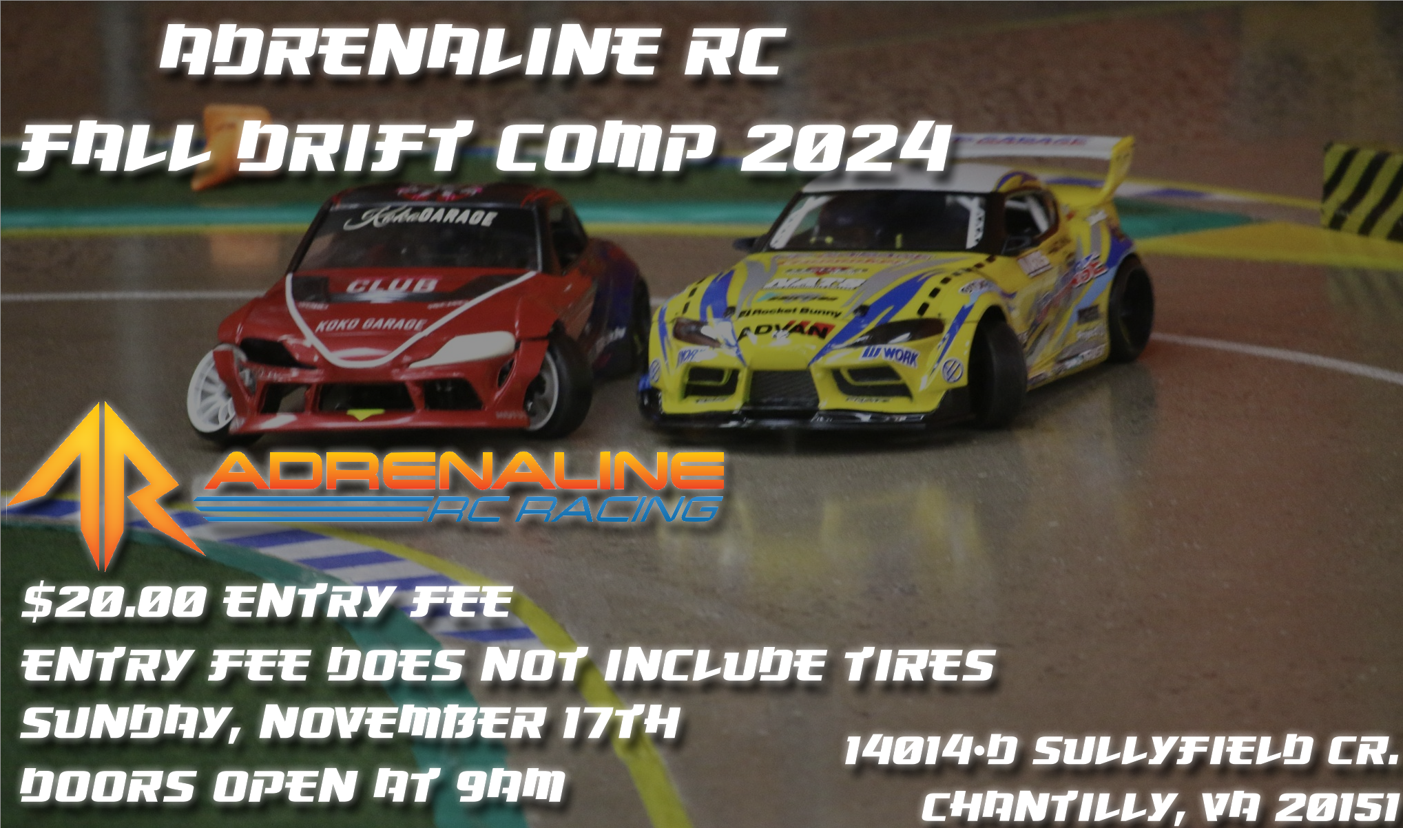 Adrenaline RC Fall Drift Comp 2024 - One Entry