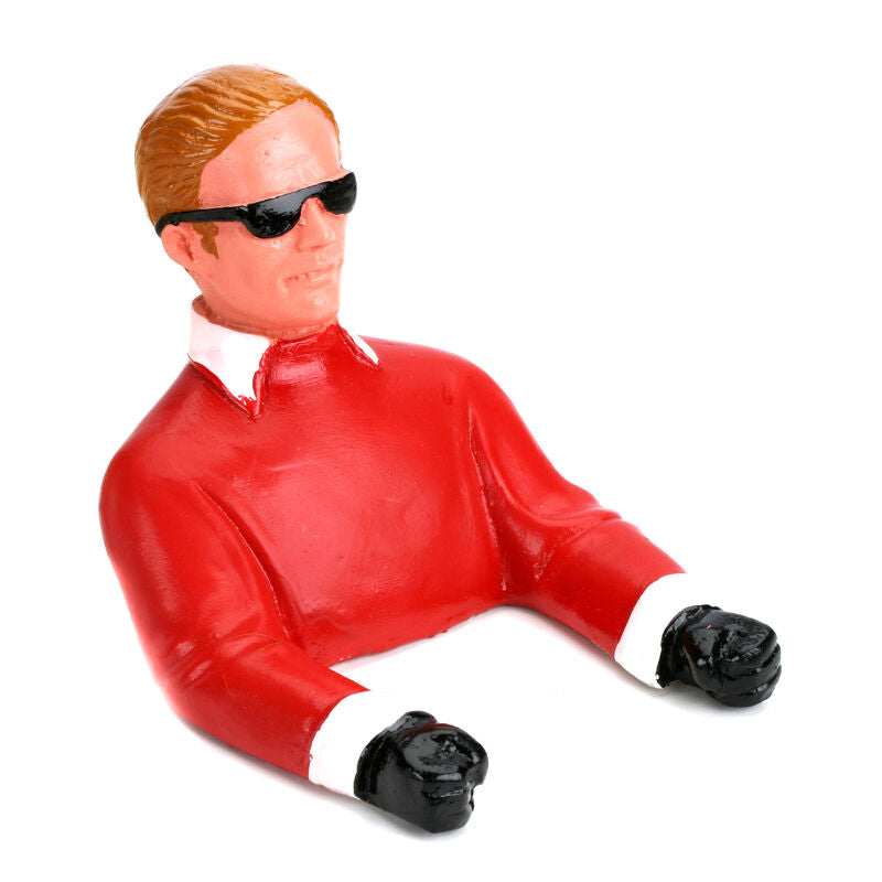 Hangar 9 Civilian 1/9 Pilot Red Figure & Arms w/ Sunglasses