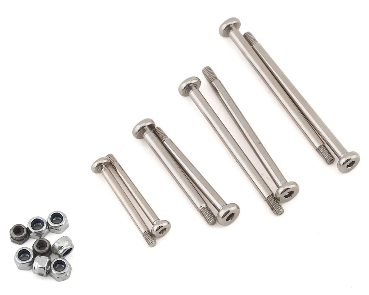 Hot Racing Traxxas Slash Hardened Chrome Plated Steel Hinge-Pin Set