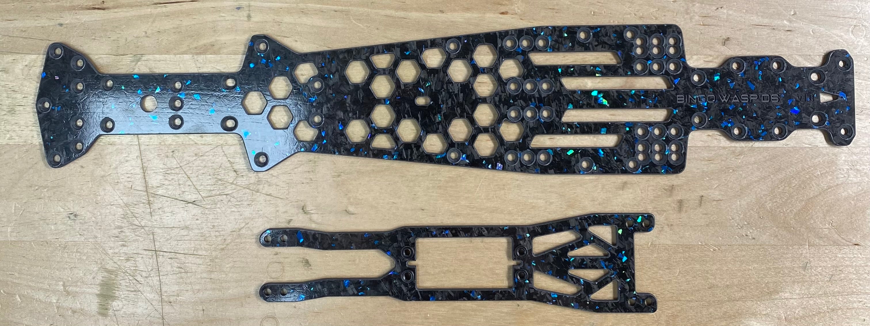 Bingo RC Designs Wasp D6 Chassis for the Sakura D6 Drift Platform