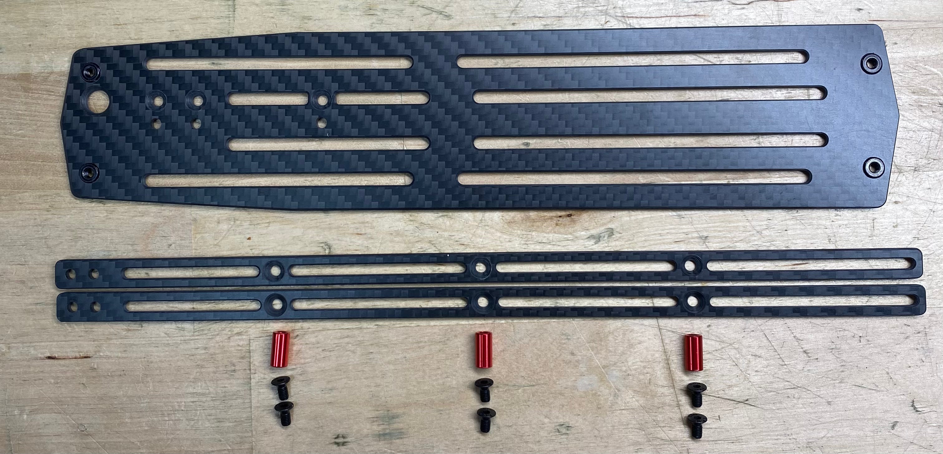 Bingo RC Designs Wasp RMX AWB Chassis XXL Slide Plate - RMX 2.0/2.5/M