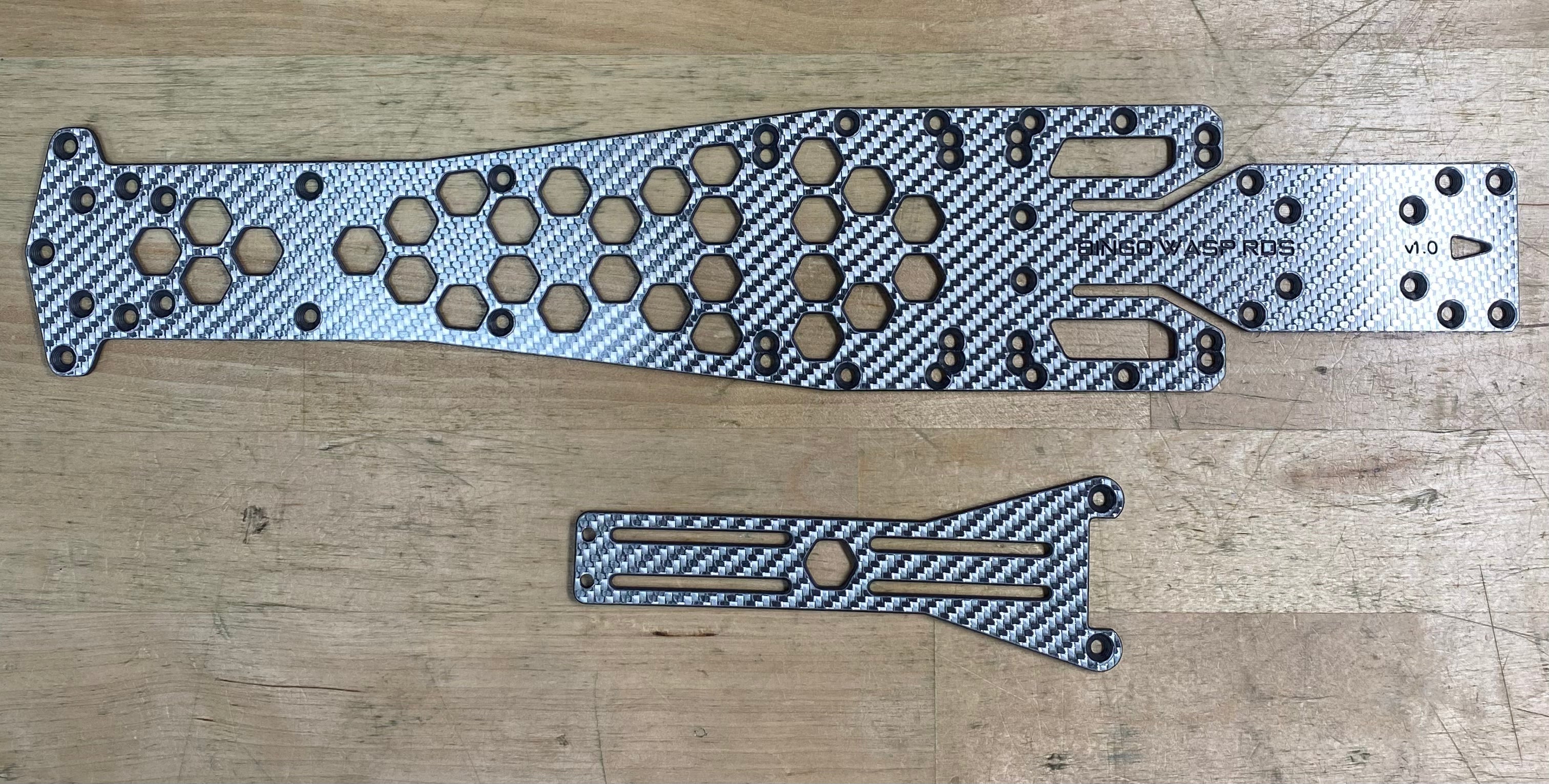 Bingo RC Designs Wasp RDS Chassis (Red Cat)