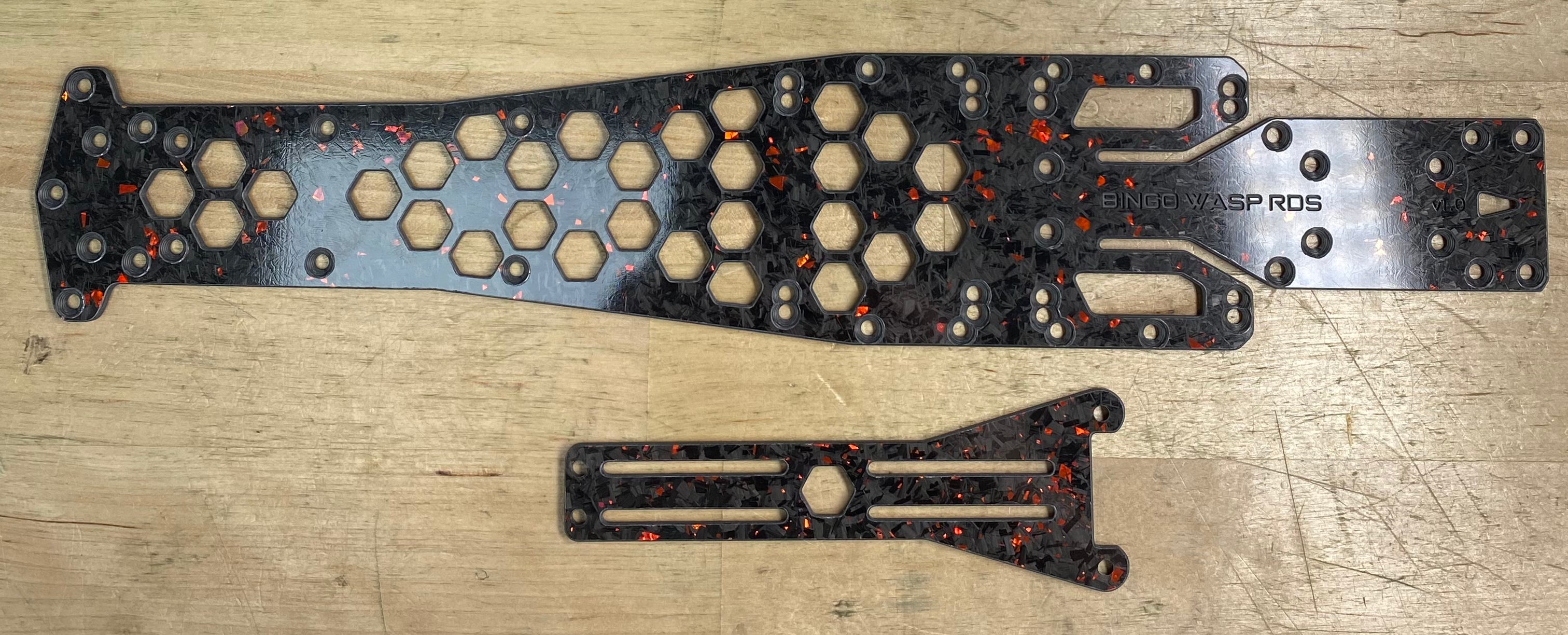 Bingo RC Designs Wasp RDS Chassis (Red Cat)