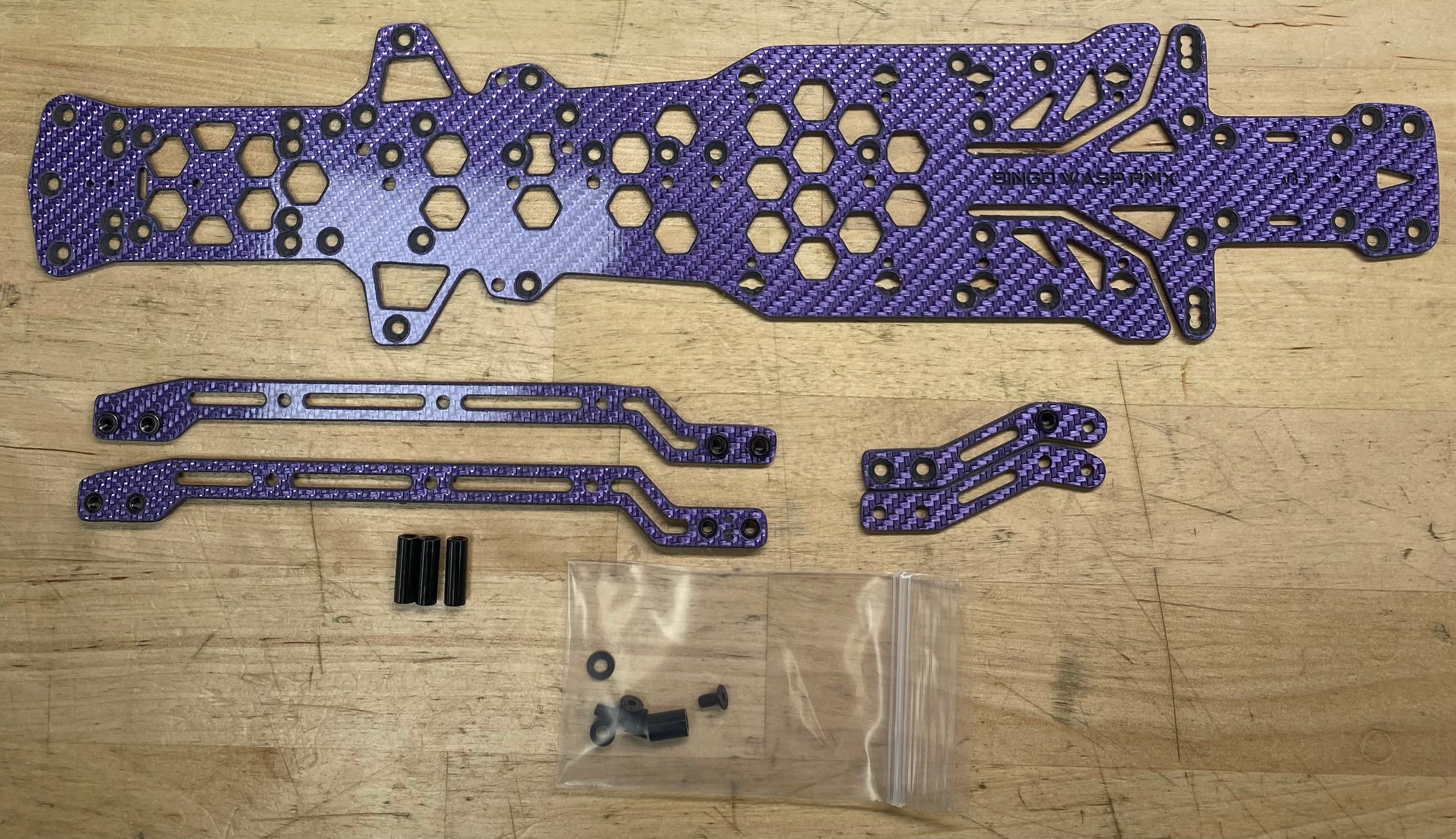 Bingo RC Designs WASP RMX Chassis w/ Extensions