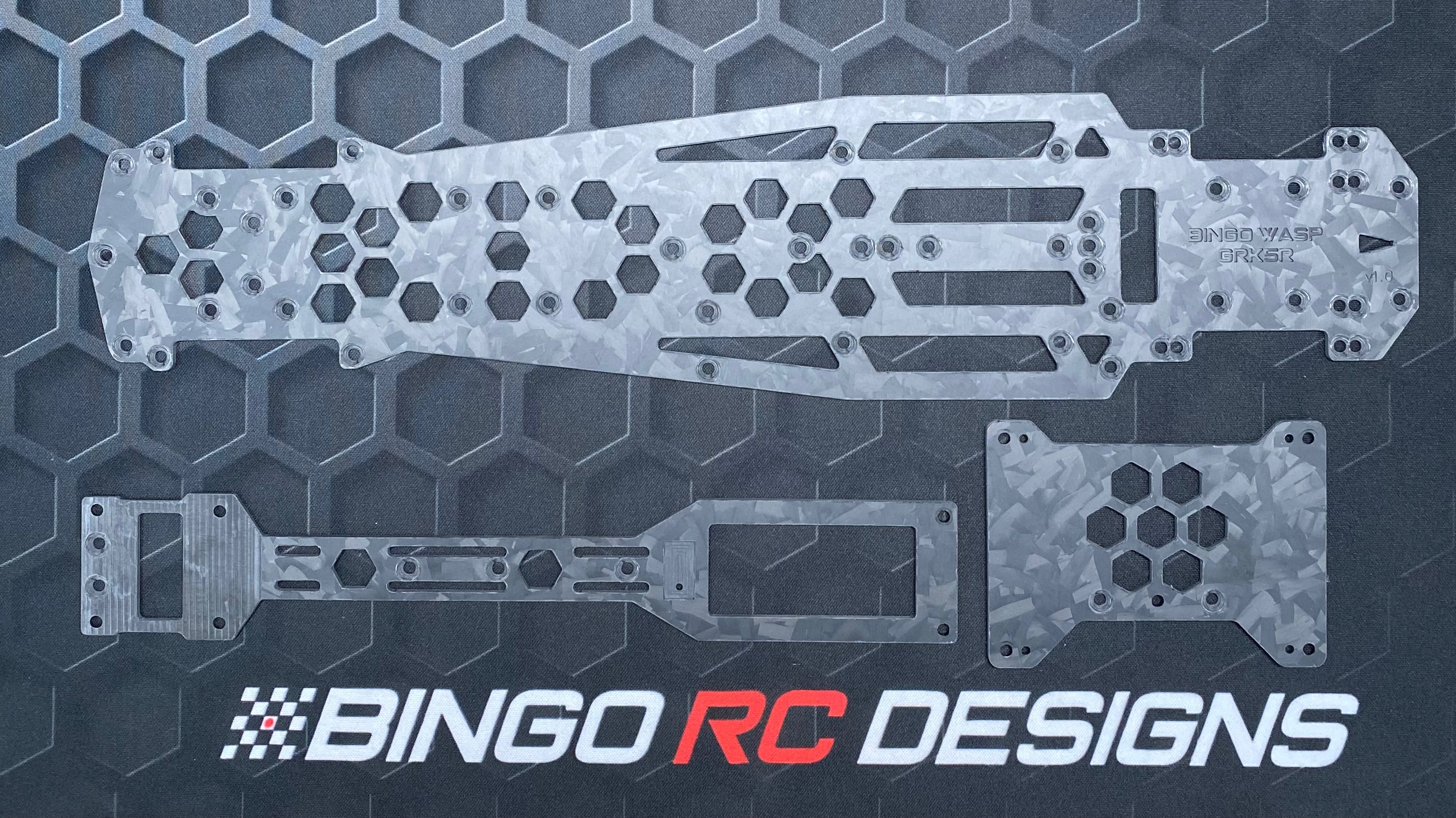 Bingo RC Designs Wasp GRK5-R Chassis