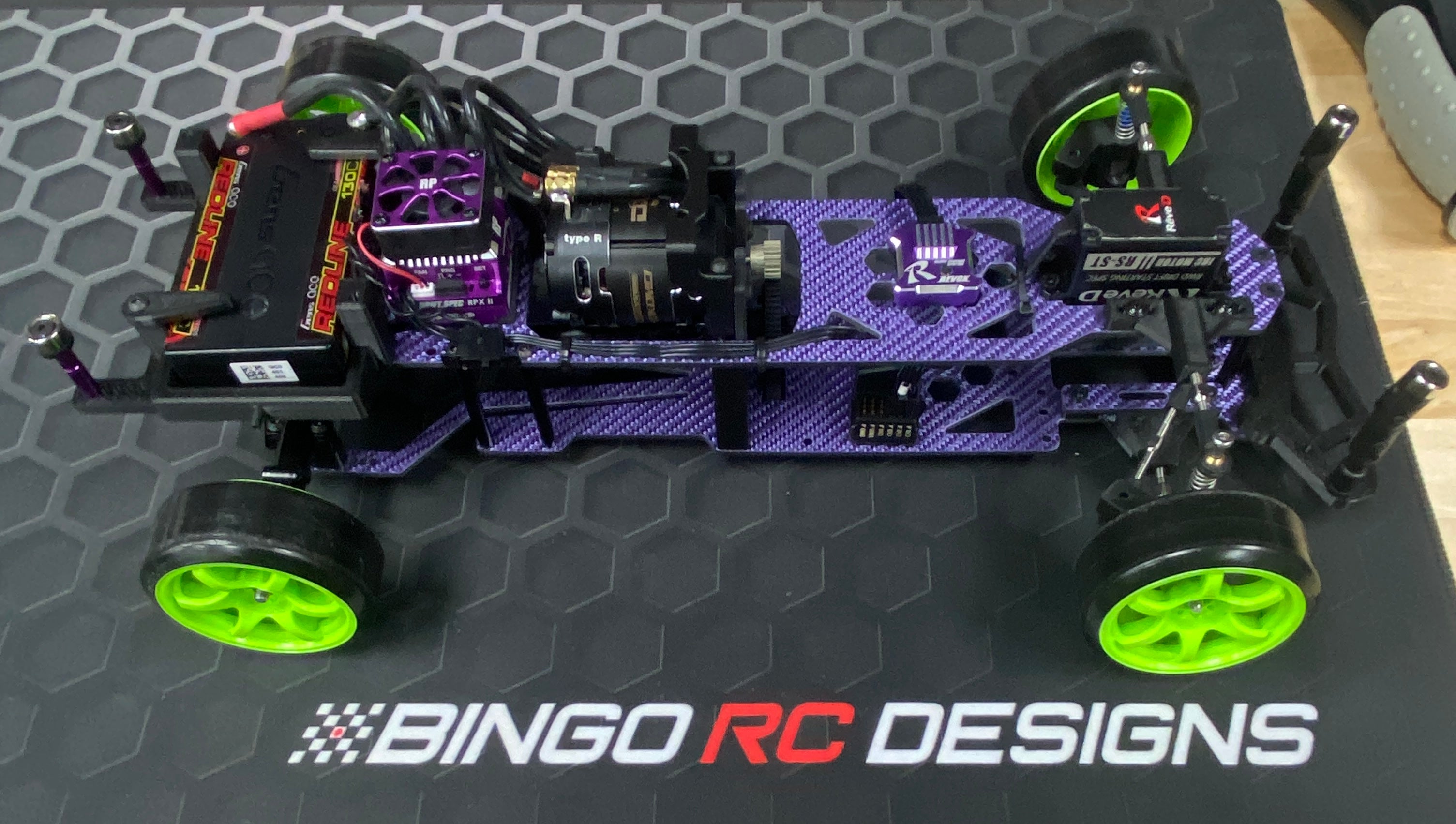 Bingo RC Designs Hachi Drift Car Chassis Kit