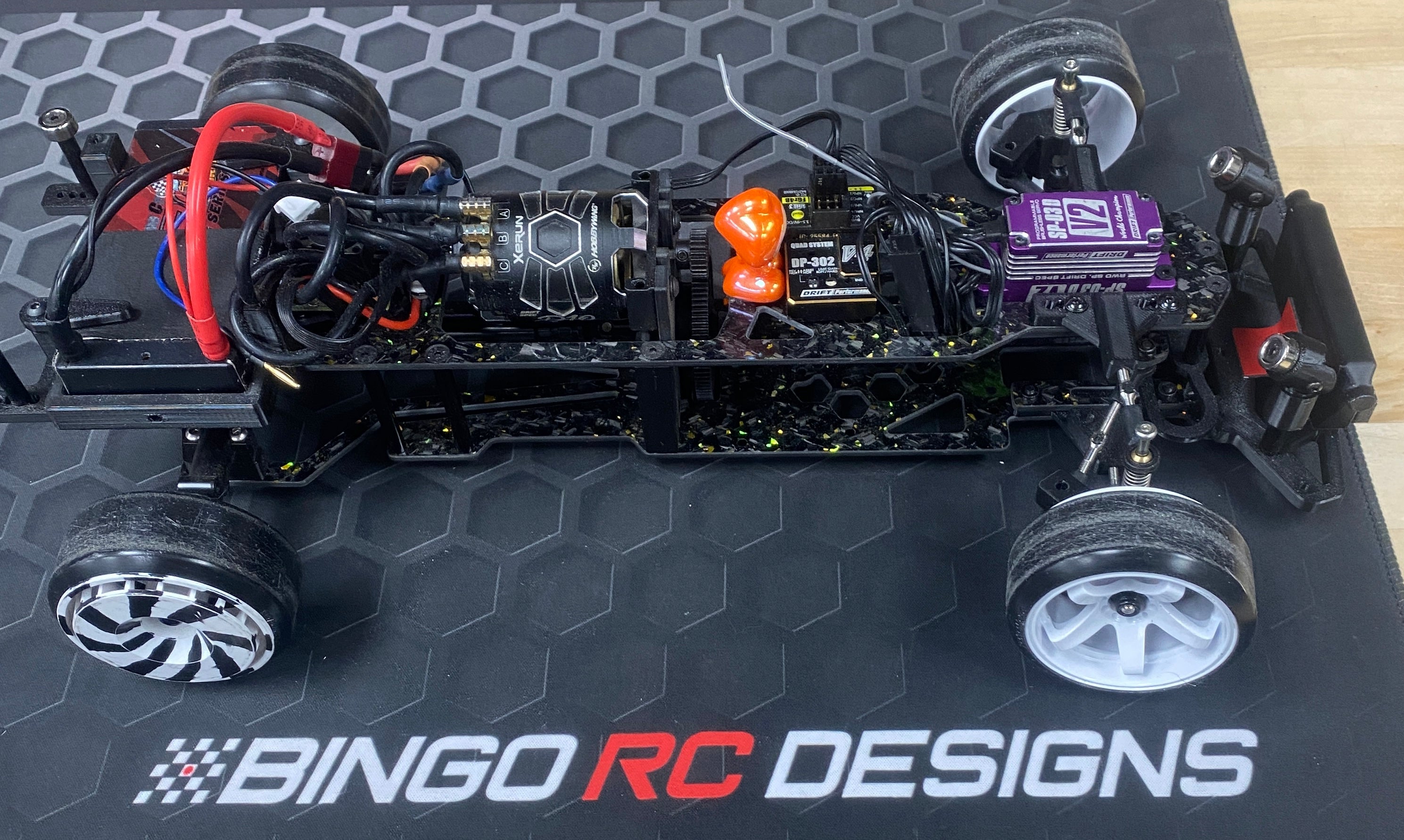 Bingo RC Designs Hachi Drift Car Chassis Kit