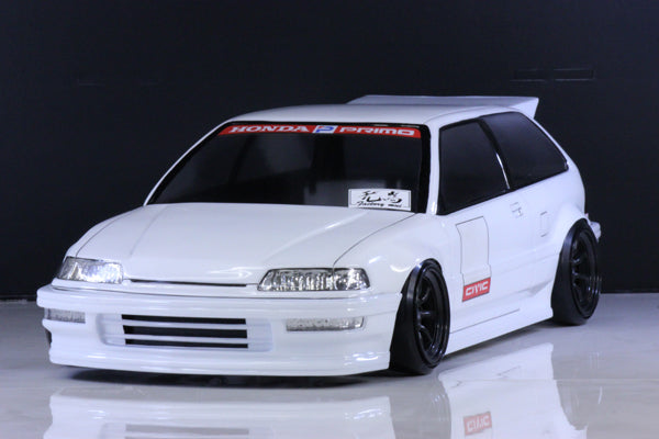 Pandora RC 1/10 Honda Civic EF9 Drift Body Set (Clear) (257-260mm)