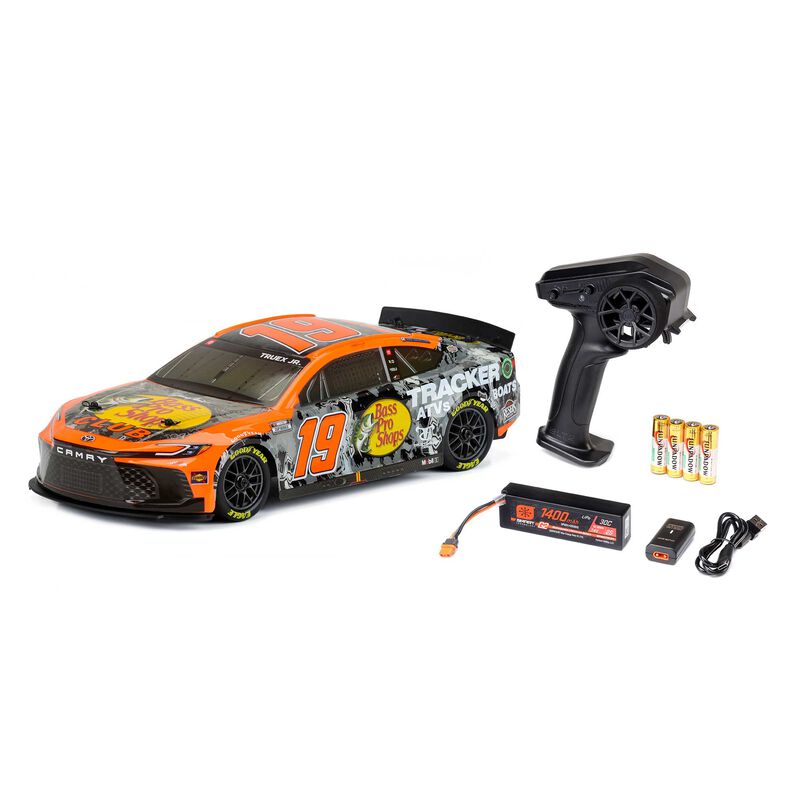 Losi Nascar RC Race Car 1/12 AWD RTR -  Martin Truex Jr. #19 Bass Pro 2024 Toyota Camry