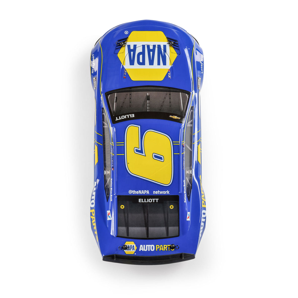 Losi 1/12 NASCAR RC Racecar Chase Elliot No. 9 NAPA 2025 Chevrolet Camaro ZL1 2S AWD RTR Brushed On-Road (Battery & Charger Included)