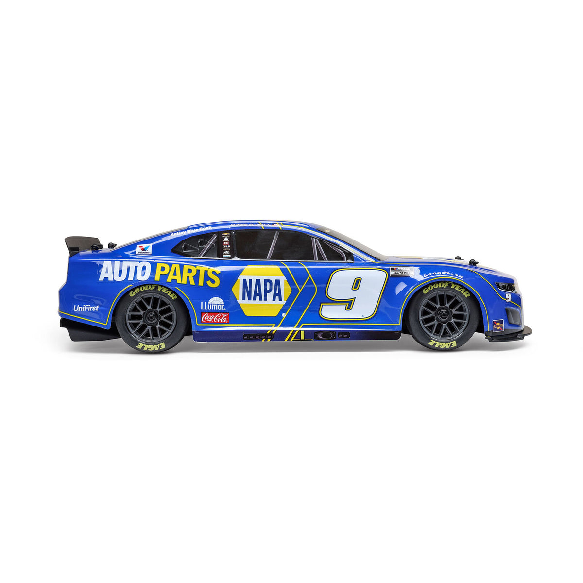 Losi 1/12 NASCAR RC Racecar Chase Elliot No. 9 NAPA 2025 Chevrolet Camaro ZL1 2S AWD RTR Brushed On-Road (Battery & Charger Included)