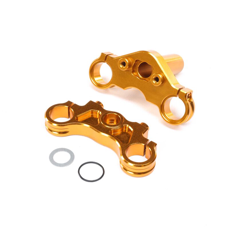 Losi Promoto-MX Aluminum Triple Clamp Set (Assorted Colors)