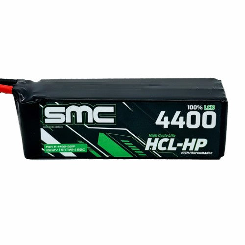 SMC HCL-HP 22.2V 4400mAh 80C Flight Pack Lipo Battery