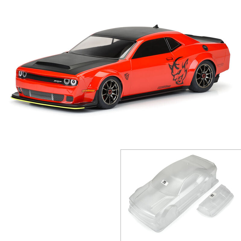 Protoform 1/7 Dodge Challenger SRT Demon Clear Body: ARRMA Infraction 6S