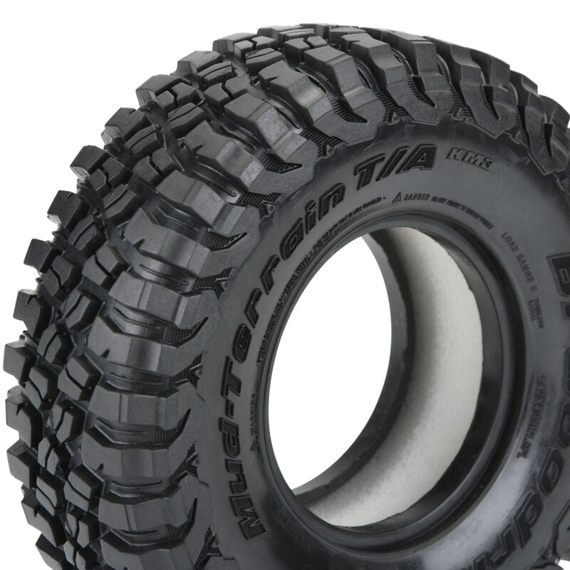 Pro-Line 1/10 Class 1 BFG T/A KM3 G8 Front/Rear 1.9" Rock Crawling Tires (2)