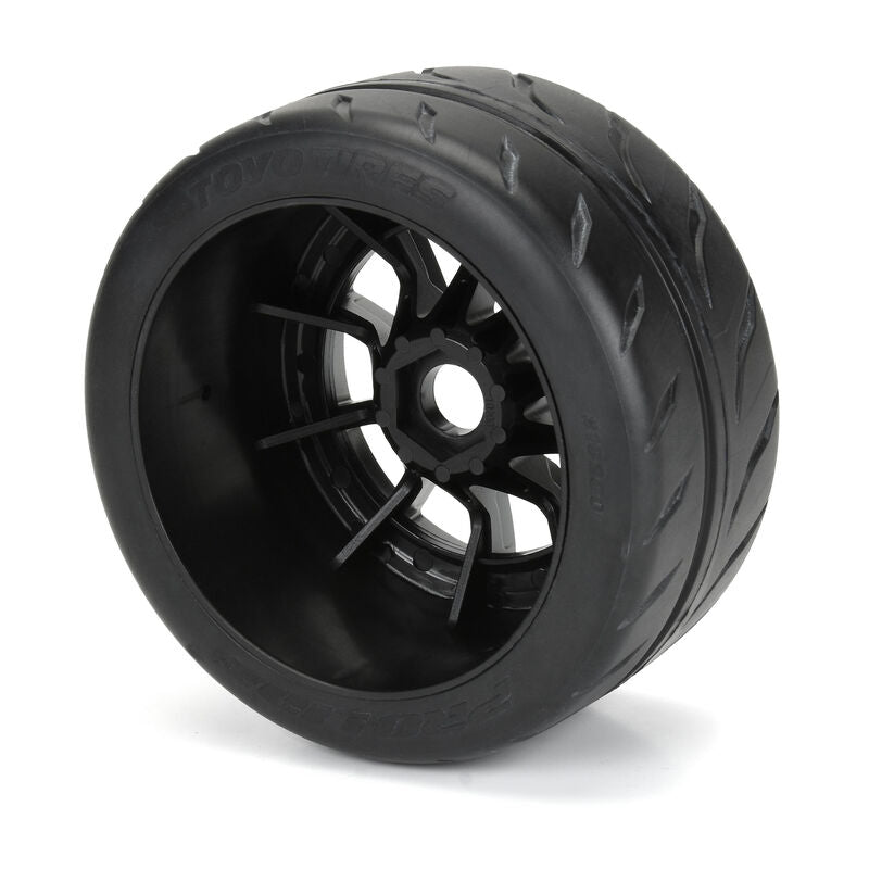 Pro-line 1/7 Toyo Proxes R888R S3 Rear 53/107 2.9" BELTED MTD 17mm Spectre (2)