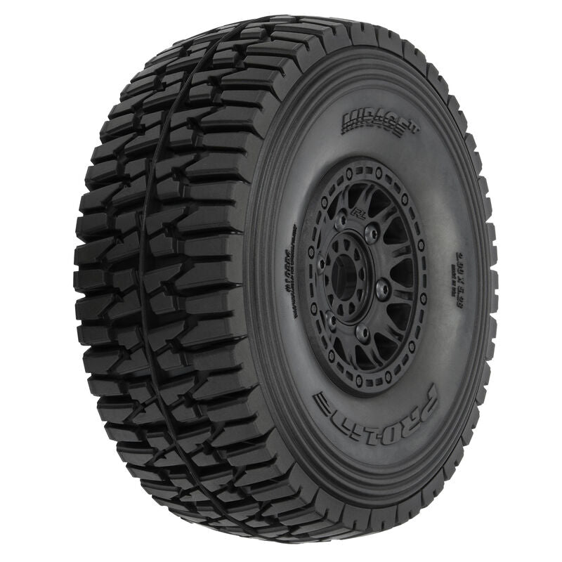 Pro-Line 1/7 Mirage TT BELTED F/R Tires MTD 17mm Raid (2): Mojave 6S, UDR