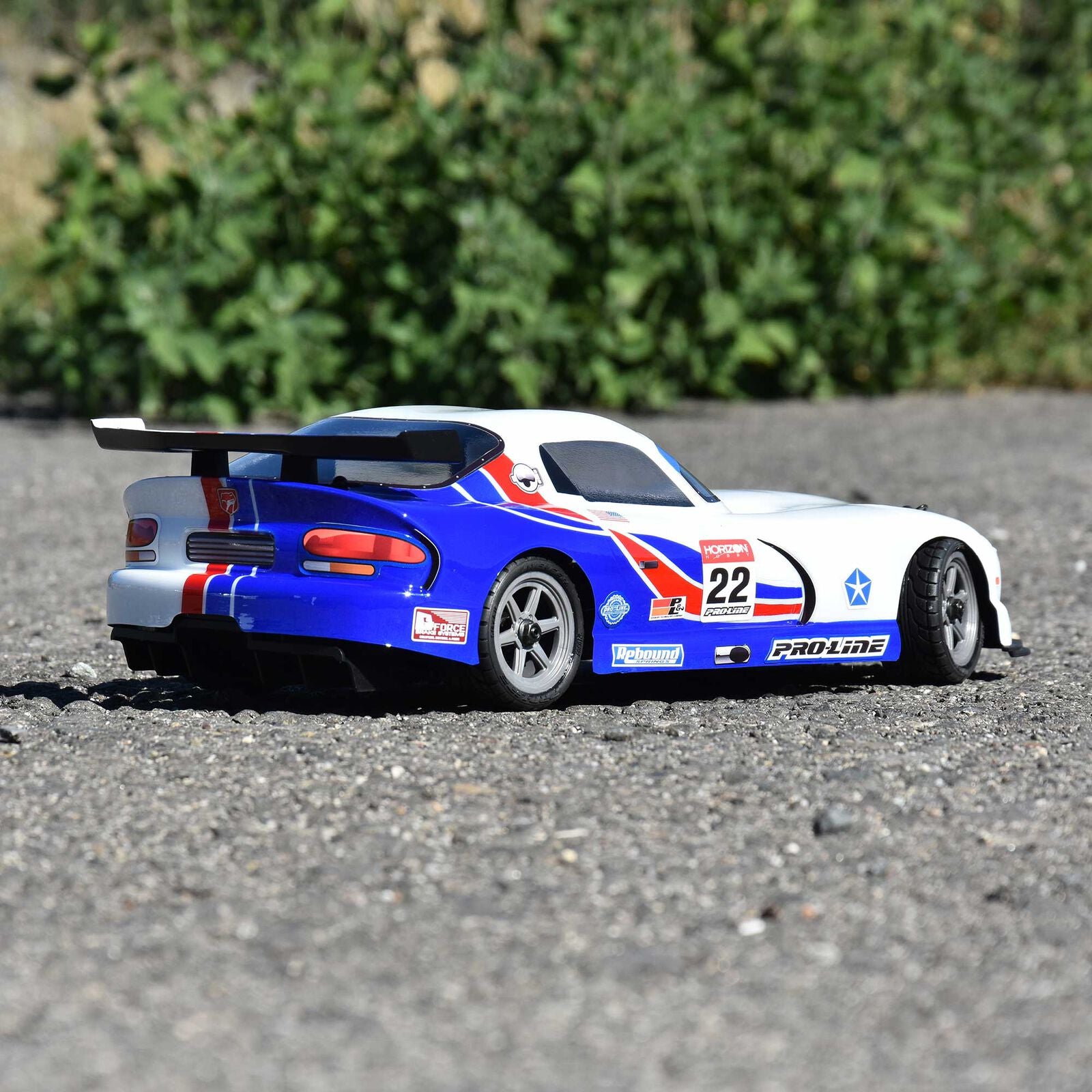 Pro-Line 1/12 Pre-Cut 2002 Dodge Viper GTS Clear Body: Losi Grom Racecar